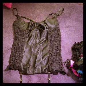 Wicked sexy strappy garter slip cacique 22/24